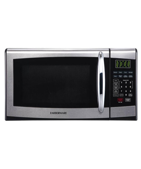 Digital Microwave Oven, Stainless Steel